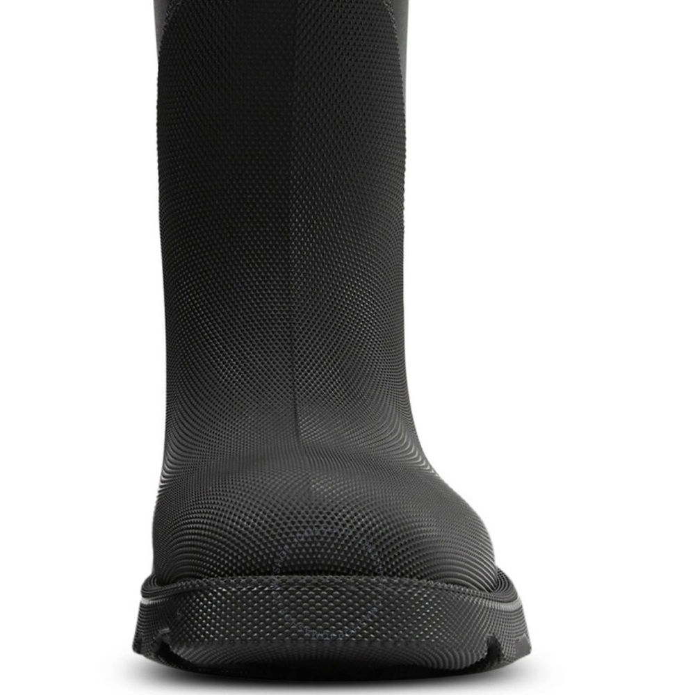 Burberry London Black Rain boots Size 45 Dust Bag Included - Picture 2 of 5